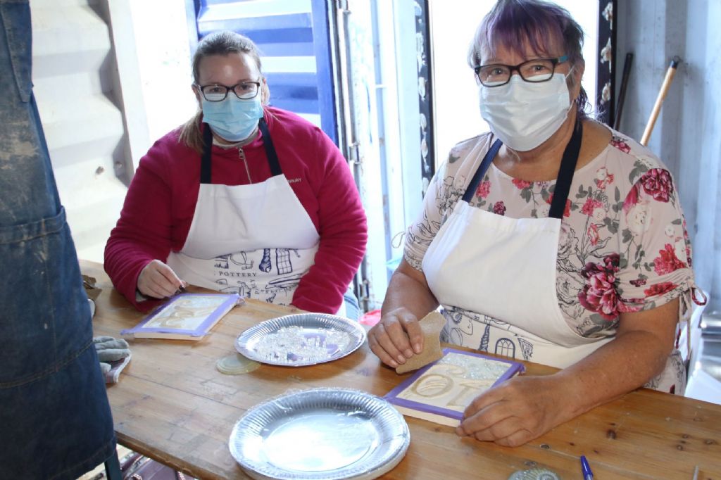 3-pottery killough - sandra simmons and deirdre gilchrist