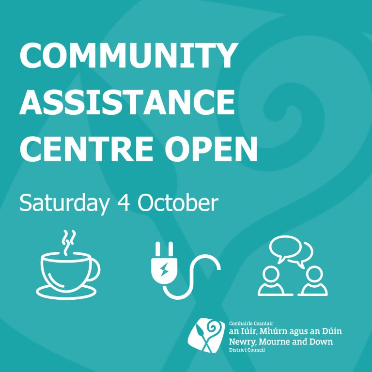 Community Assistance Centre Open Today in Down Leisure Centre