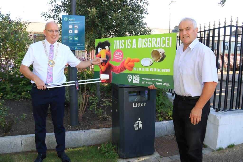 Chairperson Supports Campaign to Tackle Littering in the District