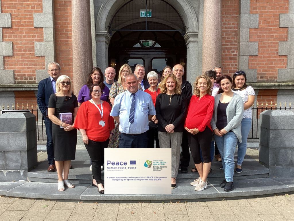 hello nmd newry launch group pic