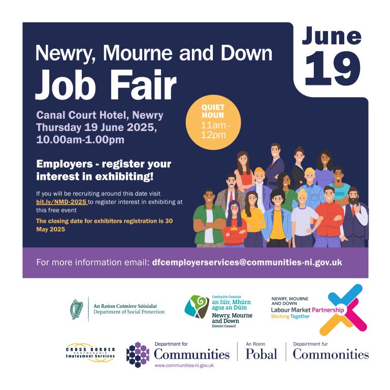 Showcase Your Job Opportunities at the Newry, Mourne and Down Job Fair