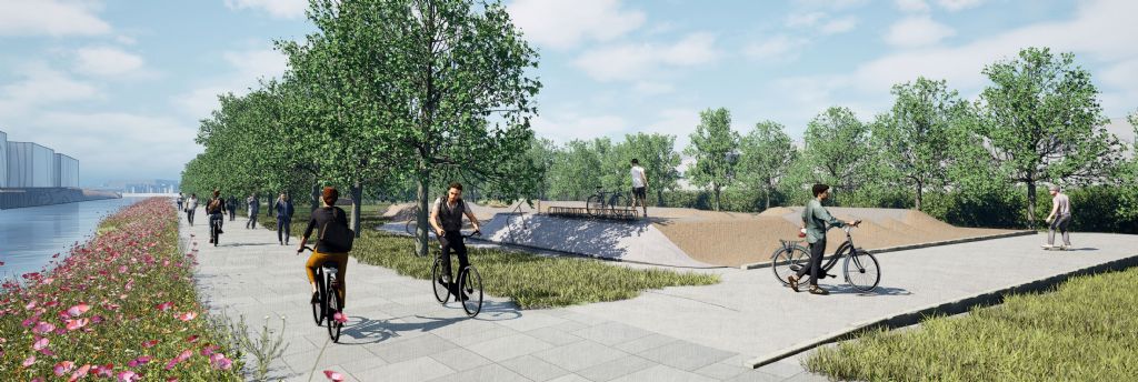 pump track image concept design