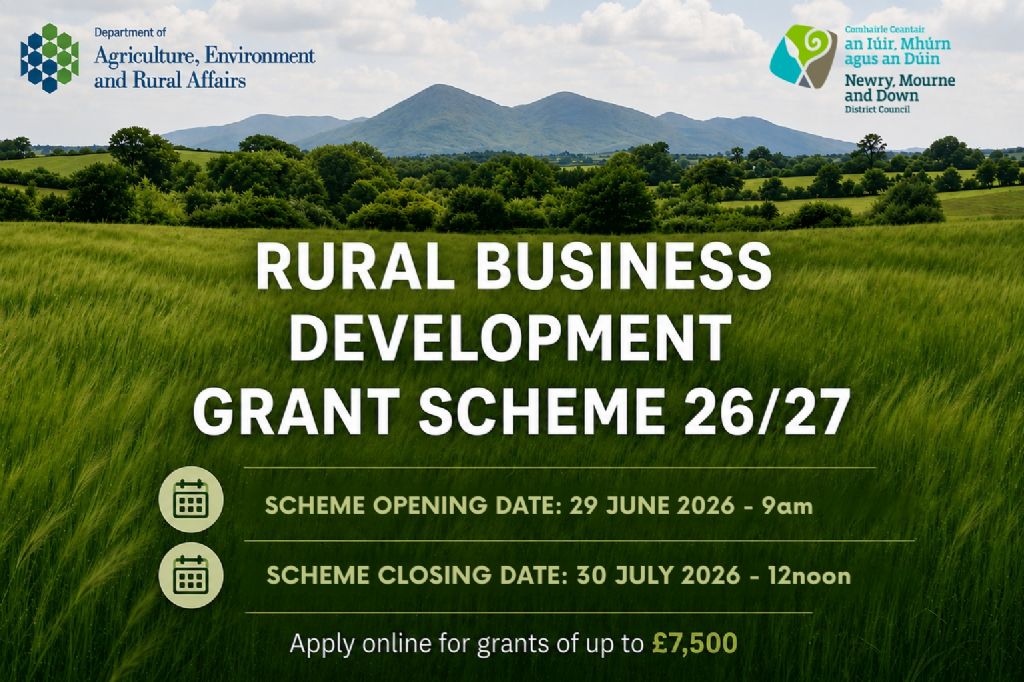 Rural Business Development Grant Scheme 2026/27 Now Open for Applications